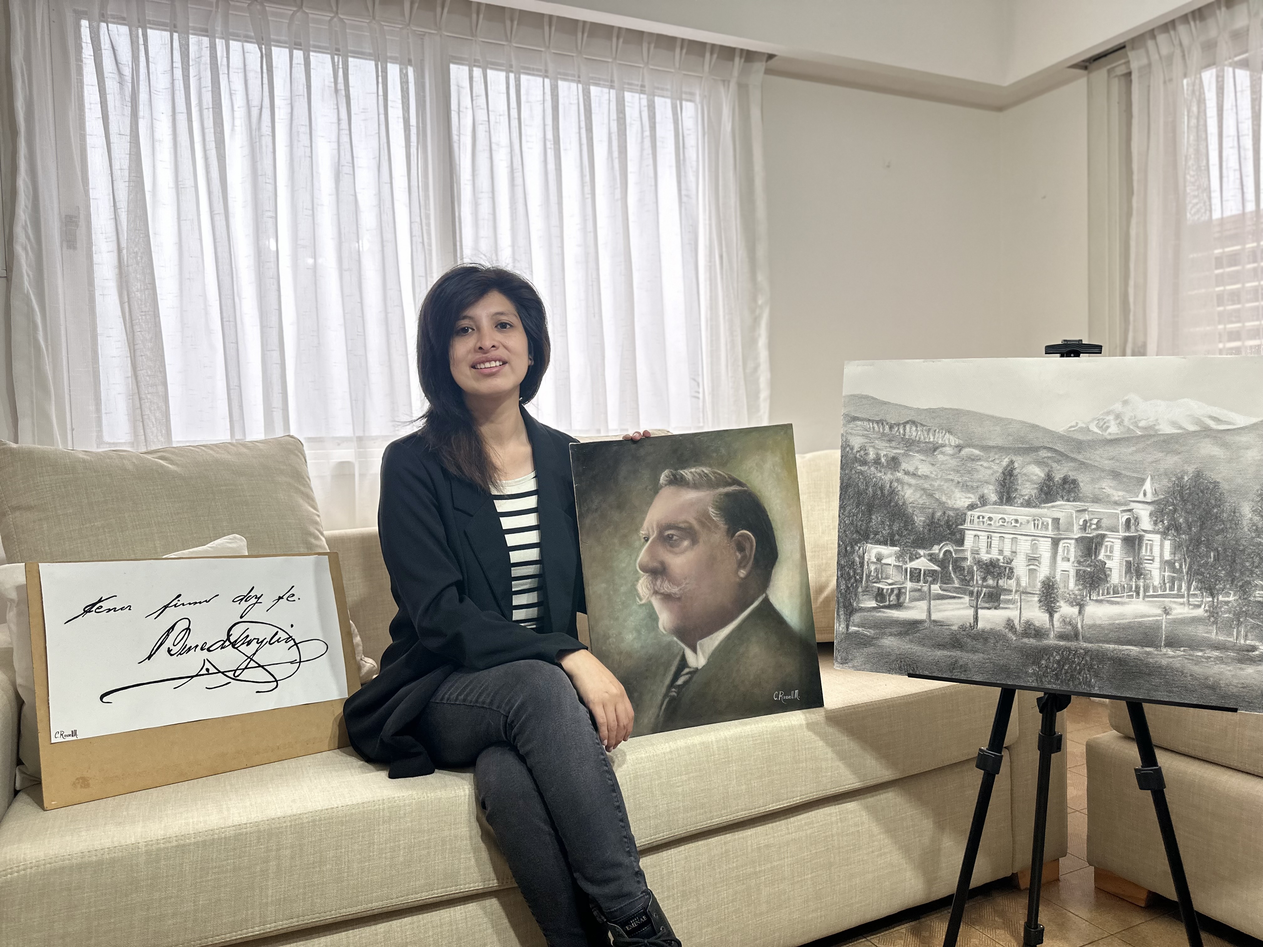 Obra en colección privada Goytía