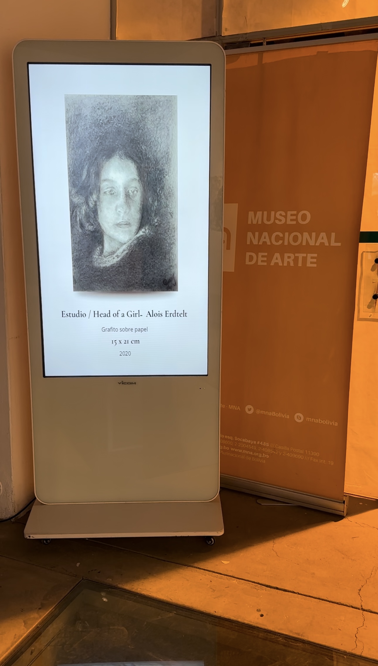 Exposición individual en museo
