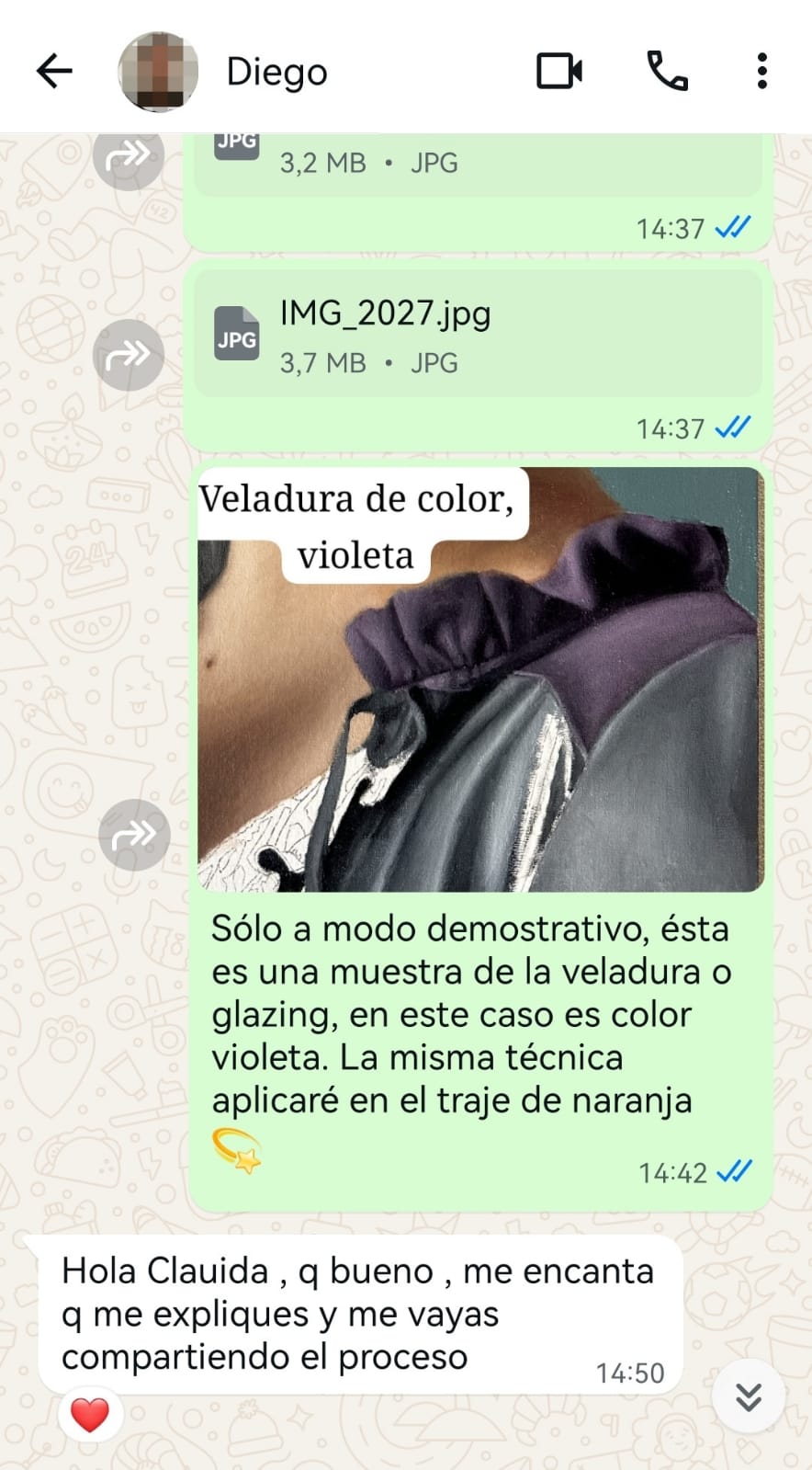 Mensajes con Diego 1