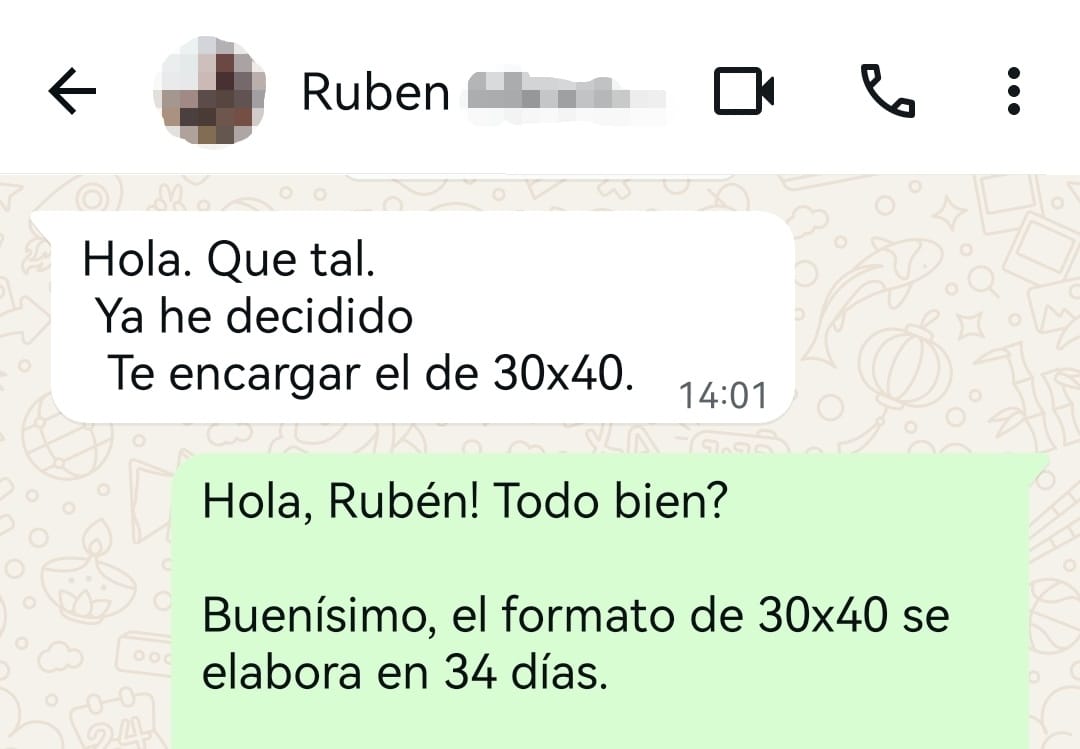 Agradecimiento de Rubén 1