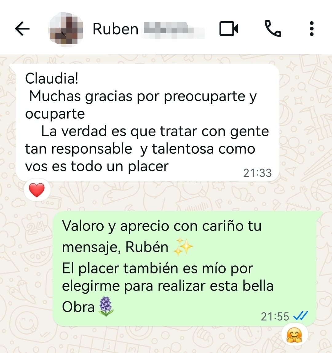 Agradecimiento de Rubén 4
